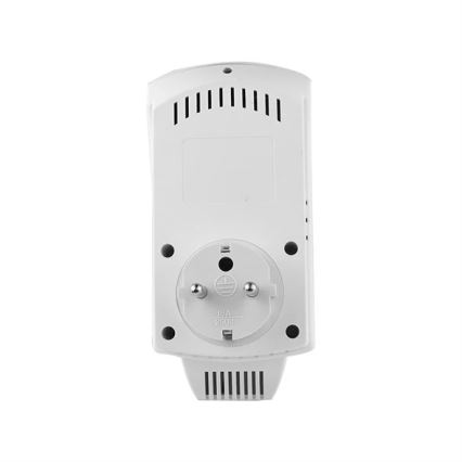 Thermostaat met 230V-stopcontact, Wi-Fi Tuya