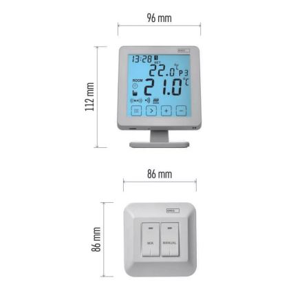 Thermostat connecté 230V Wi-Fi
