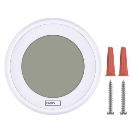 Thermostat d'ambiance manuel 230V/6A 2xAA blanc