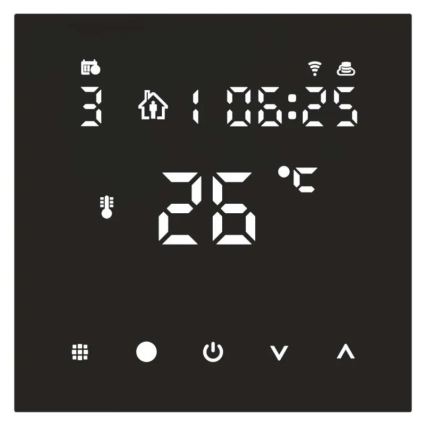 Thermostat filaire pour plancher chauffant GoSmart 230/16A Wi-Fi