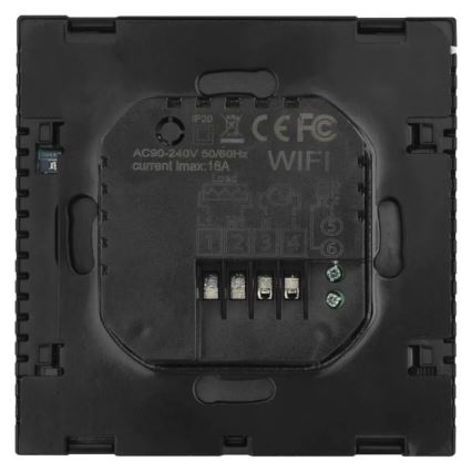 Thermostat filaire pour plancher chauffant GoSmart 230/16A Wi-Fi