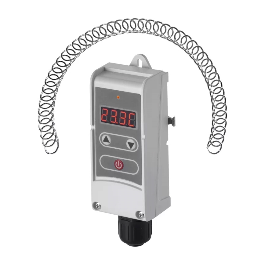 Thermostat numérique attaché 230V