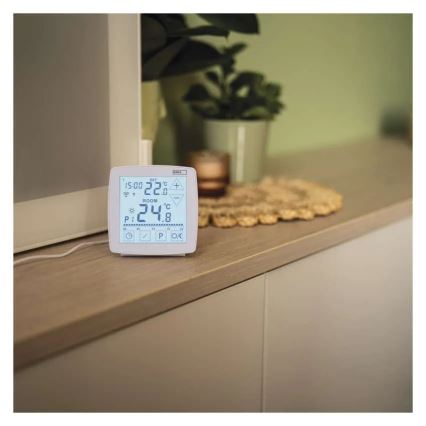 Thermostat numérique sans fil GoSmart 230 V/16 A Wi‑Fi