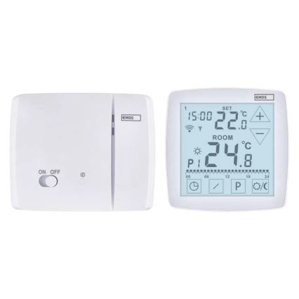 Thermostat numérique sans fil GoSmart 230 V/16 A Wi‑Fi