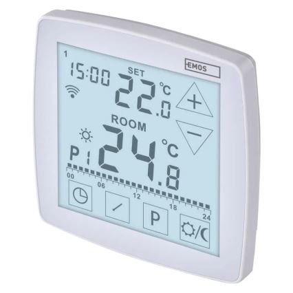 Thermostat numérique sans fil GoSmart 230V/16A Wi‑Fi Tuya