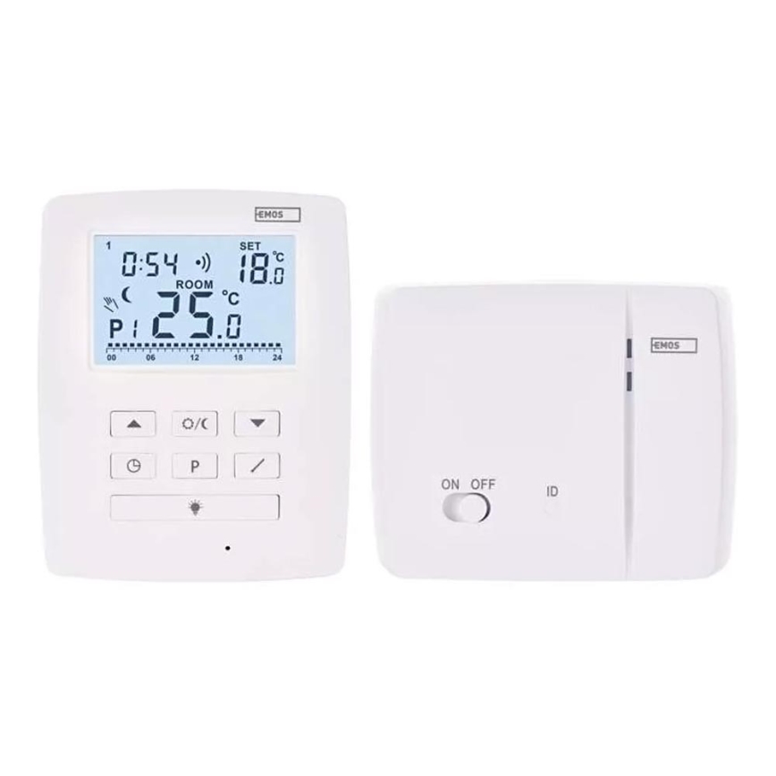 Thermostat programmable 230V+2xAA