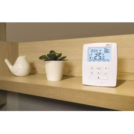 Thermostat programmable 230V+2xAA