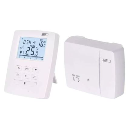 Thermostat programmable 230V+2xAA