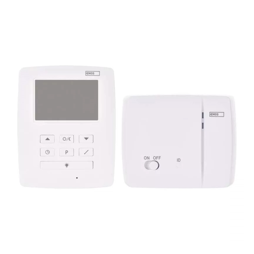 Thermostat programmable 230V+2xAA