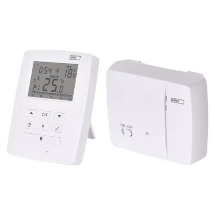 Thermostat programmable 230V+2xAA