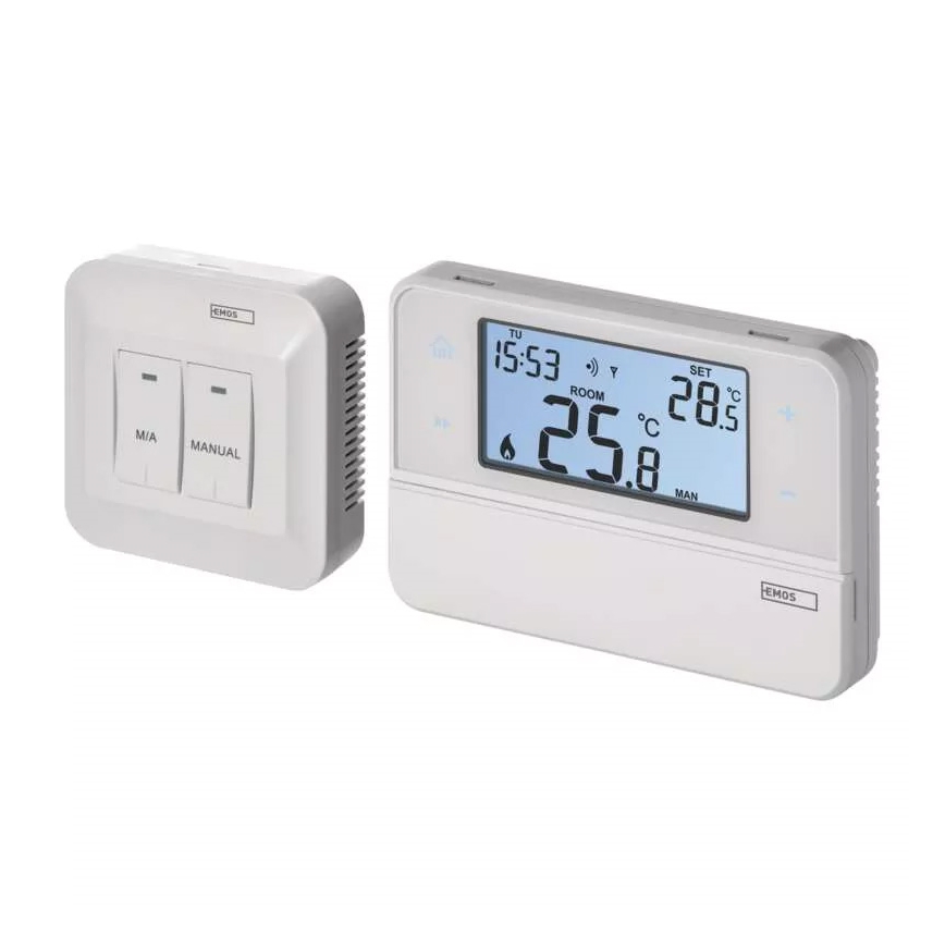 Thermostat programmable 230V + 2xAA