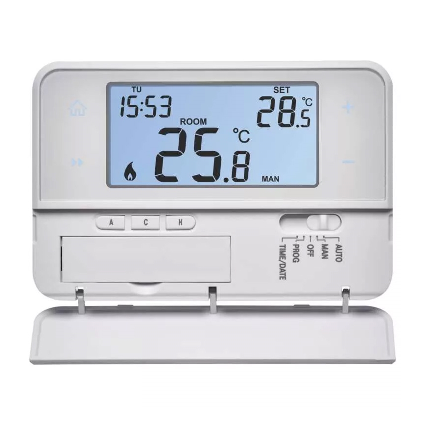 Thermostat programmable 230V + 2xAA