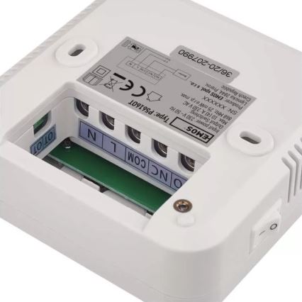 Thermostat programmable 230V + 2xAA