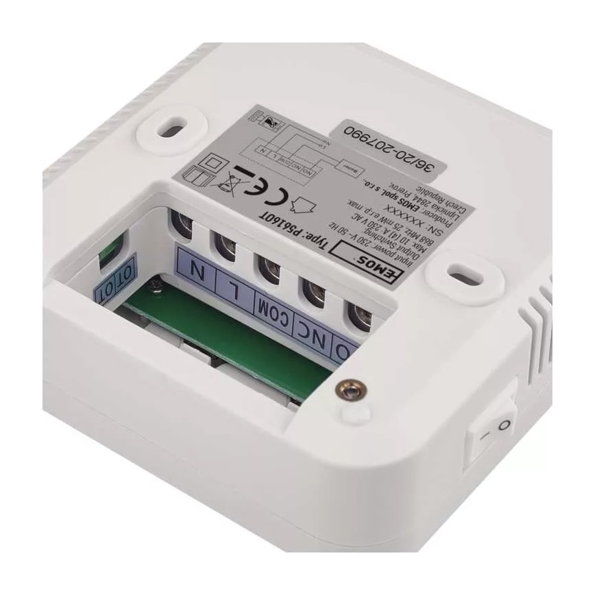 Thermostat programmable 230V + 2xAA