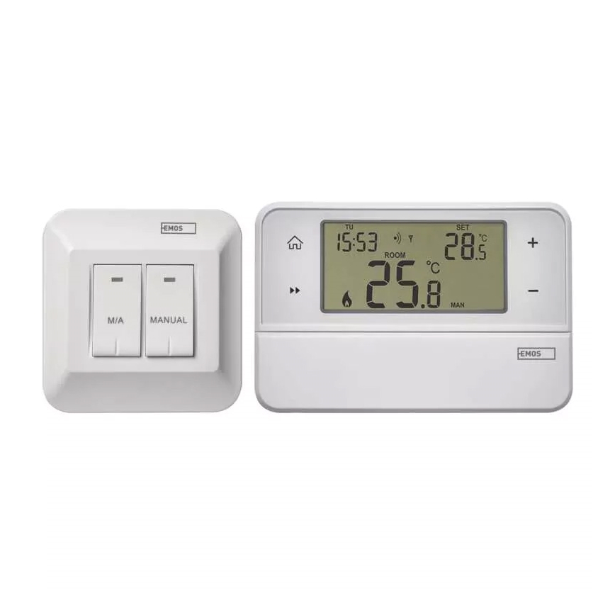 Thermostat programmable 230V + 2xAA