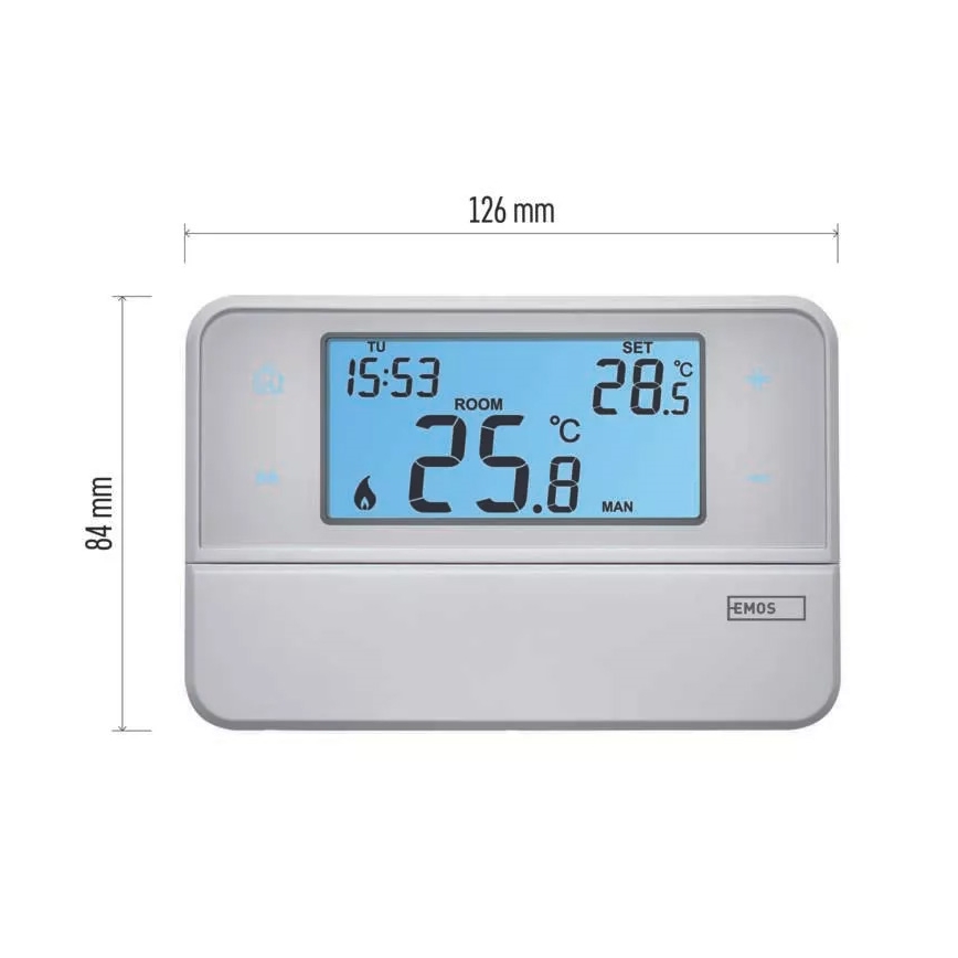 Thermostat programmable 2xAA