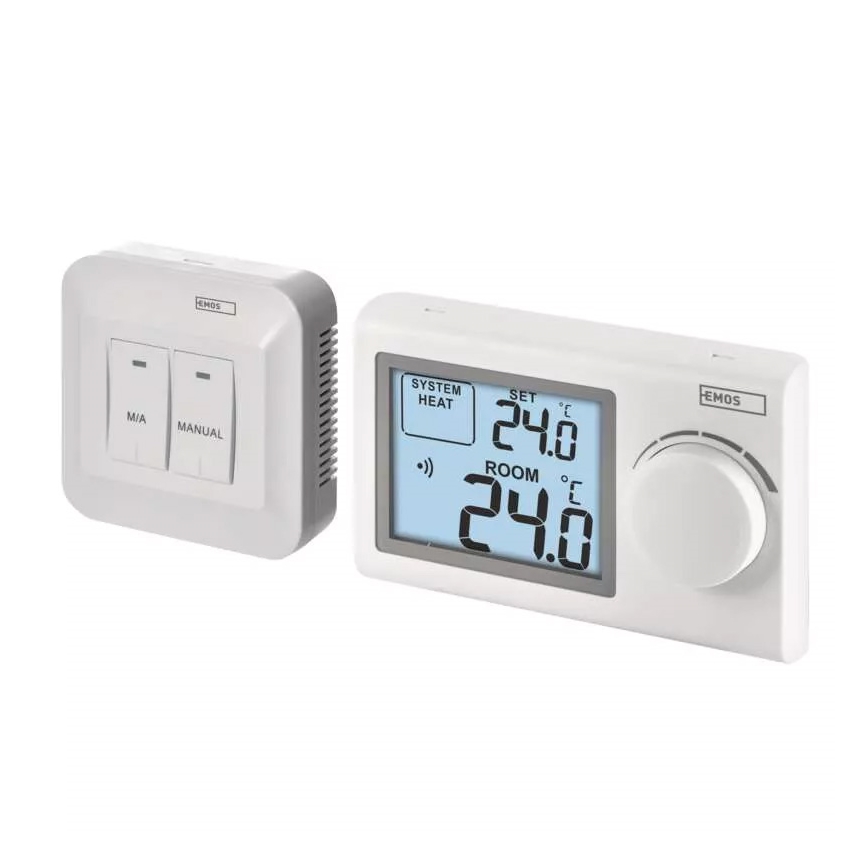 Thermostat sans fil 2xAAA
