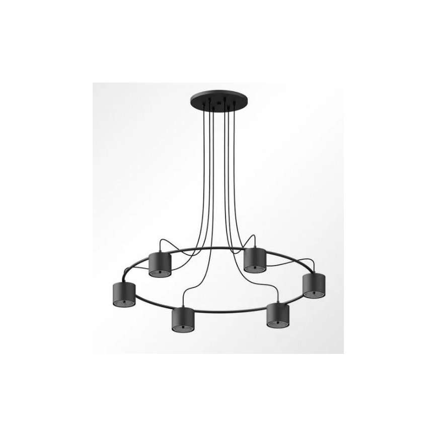 Thoro TH.020 - Hanglamp met vaste pendel TOLJA 6xGU10/40W/230V