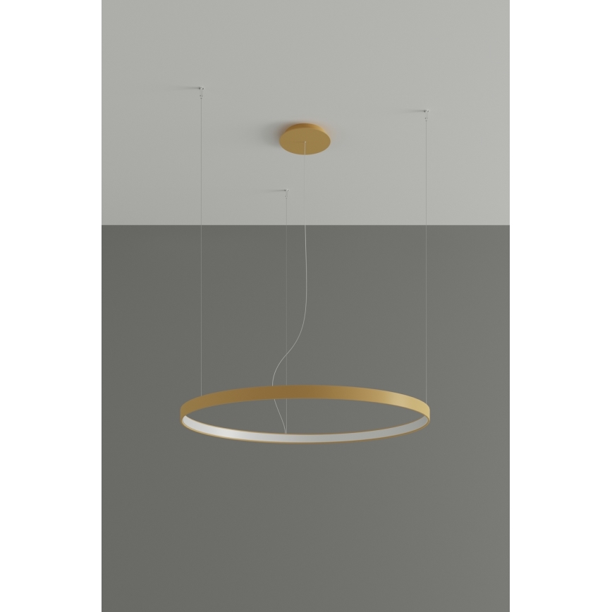 Thoro TH.174 - LED Hanglamp aan een koord RIO LED/50W/230V CRI 90 3000K diameter 78 cm goud