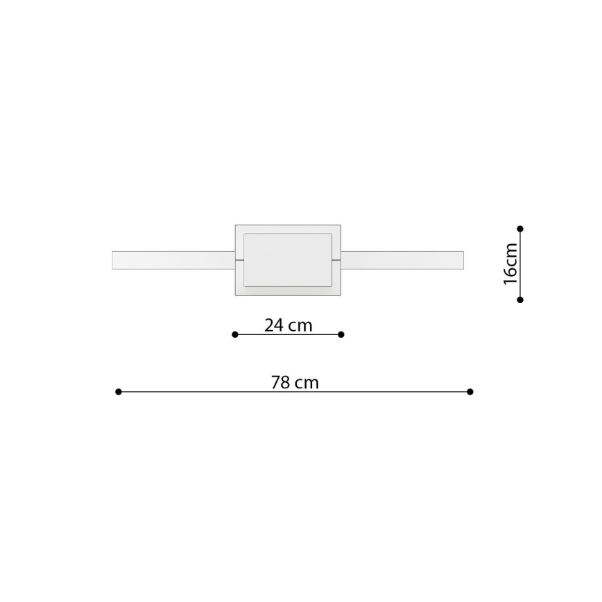 Thoro TH.175 - LED Hanglamp aan een koord RIO LED/50W/230V CRI 90 3000K diameter 78 cm goud