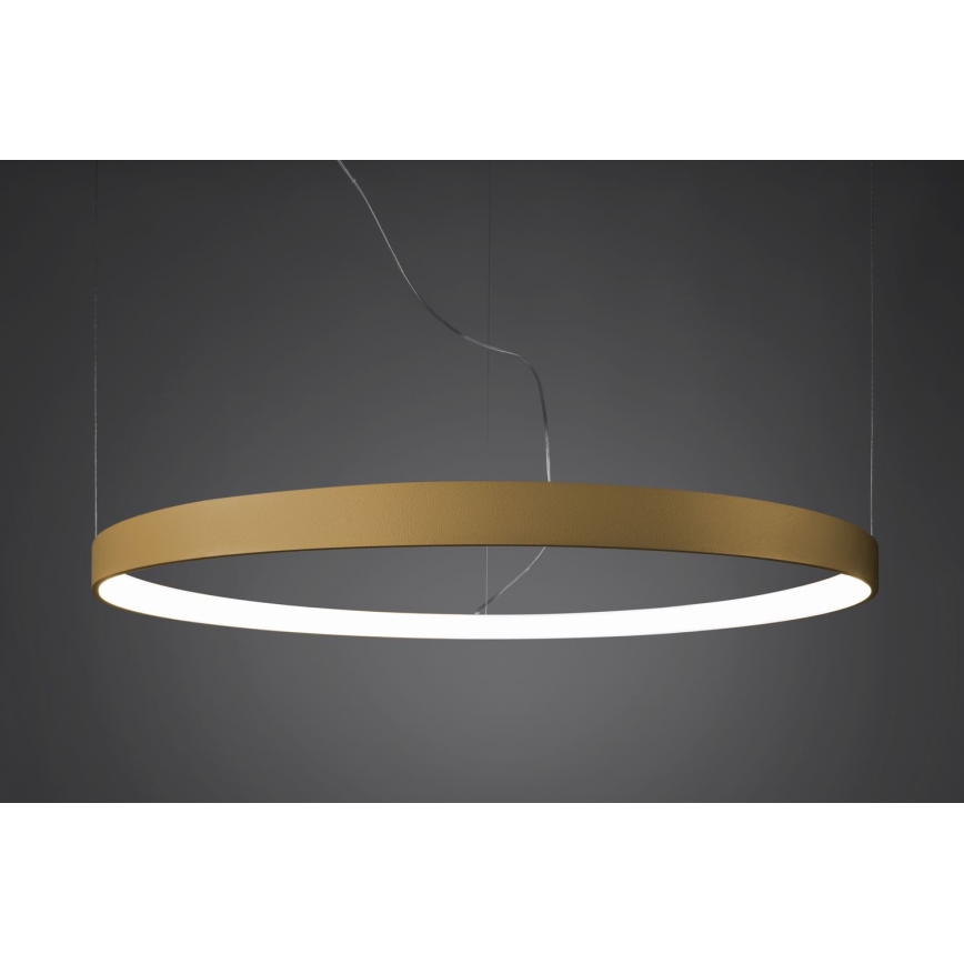 Thoro TH.217 - LED Hanglamp aan een koord RIO LED/30W/230V CRI 95 4000K diameter 55 cm goud