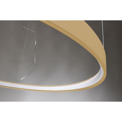 Thoro TH.217 - LED Hanglamp aan een koord RIO LED/30W/230V CRI95 4000K diameter 55 cm goud