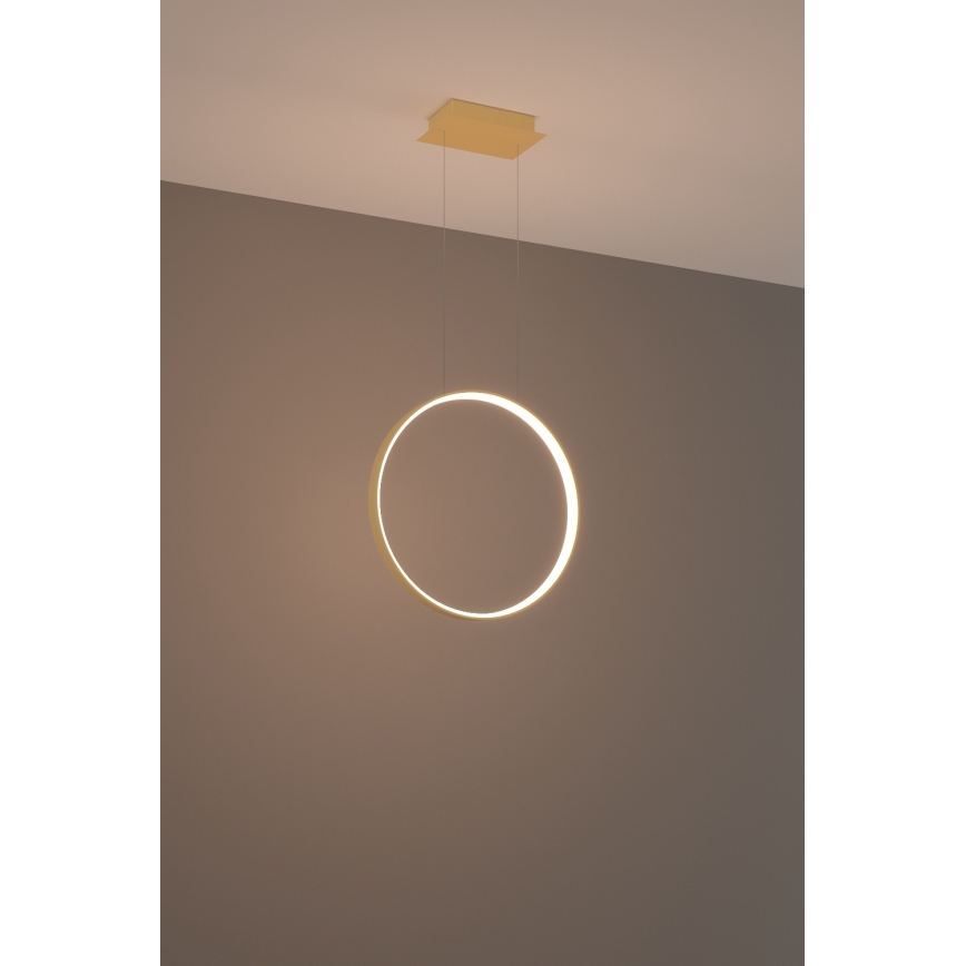 Thoro TH.220 - LED Hanglamp aan een koord RIO LED/30W/230V CRI 90 3000K diameter 55 cm goud