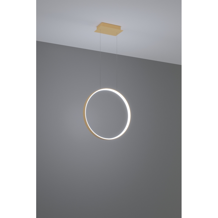 Thoro TH.221 - LED Hanglamp aan een koord RIO LED/30W/230V CRI 95 4000K diameter 55 cm goud