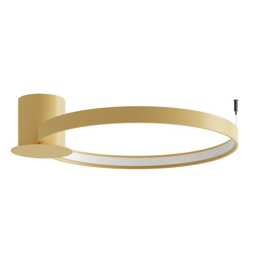 Thoro TH.223 - Plafonnier LED RIO, 30 W / 230 V, IRC 98, 4000 K, Ø 55 cm, doré