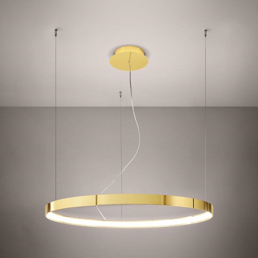 Thoro TH.246 - LED Hanglamp aan een koord RIO LED/50W/230V CRI 90 3000K diameter 78 cm goud