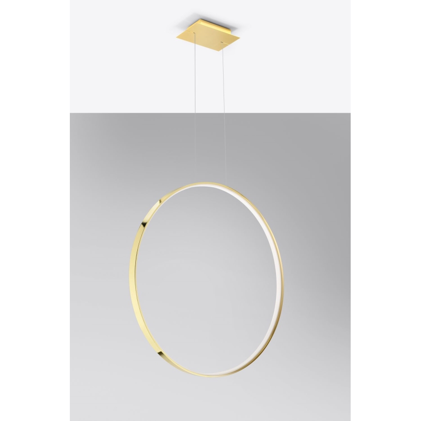 Thoro TH.248 - LED Hanglamp aan een koord RIO LED/50W/230V CRI 90 3000K diameter 78 cm goud