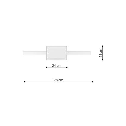 Thoro TH.248 - LED Hanglamp aan een koord RIO LED/50W/230V CRI90 3000K diameter 78 cm goud