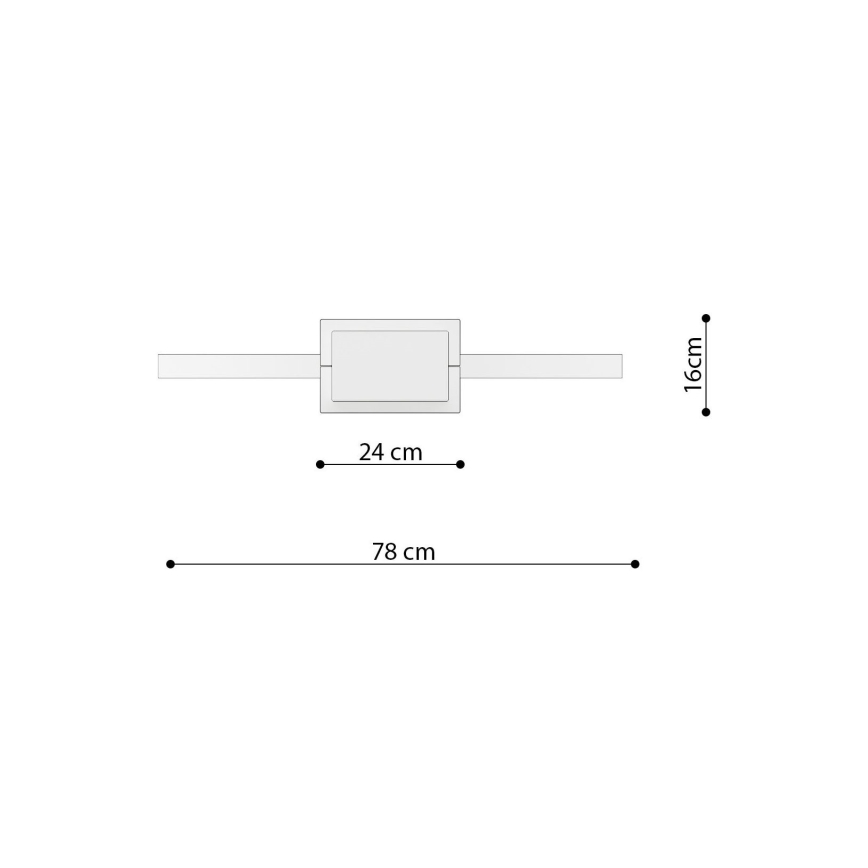 Thoro TH.248 - LED Hanglamp aan een koord RIO LED/50W/230V CRI 90 3000K diameter 78 cm goud