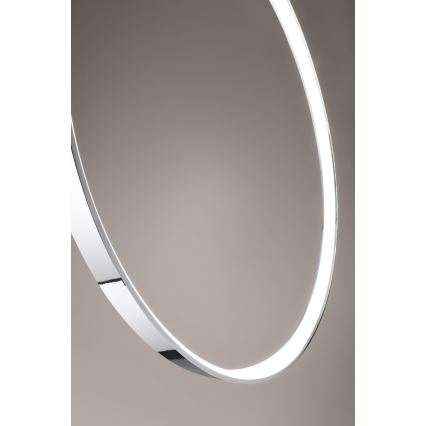 Thoro TH.249 - LED Hanglamp aan een koord RIO LED/50W/230V CRI 90 4000K diameter 78 cm glanzend chroom