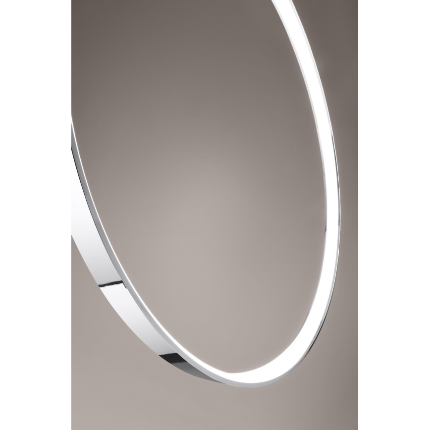 Thoro TH.249 - LED Hanglamp aan een koord RIO LED/50W/230V CRI 90 4000K diameter 78 cm glanzend chroom