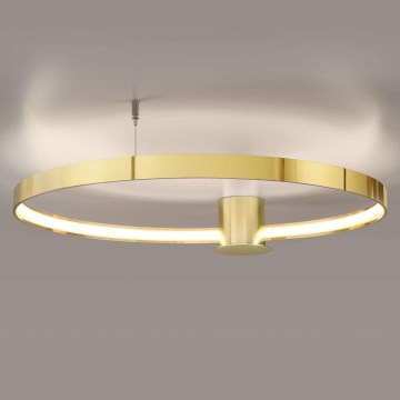 Thoro TH.252 - LED Plafondlamp RIO LED/50W/230V CRI 90 3000K diameter 78 cm goud
