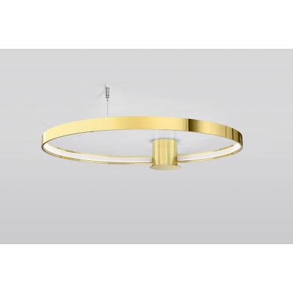 Thoro TH.252 - LED Plafondlamp RIO LED/50W/230V CRI 90 3000K diameter 78 cm goud
