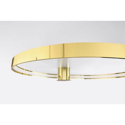 Thoro TH.252 - LED Plafondlamp RIO LED/50W/230V CRI 90 3000K diameter 78 cm goud