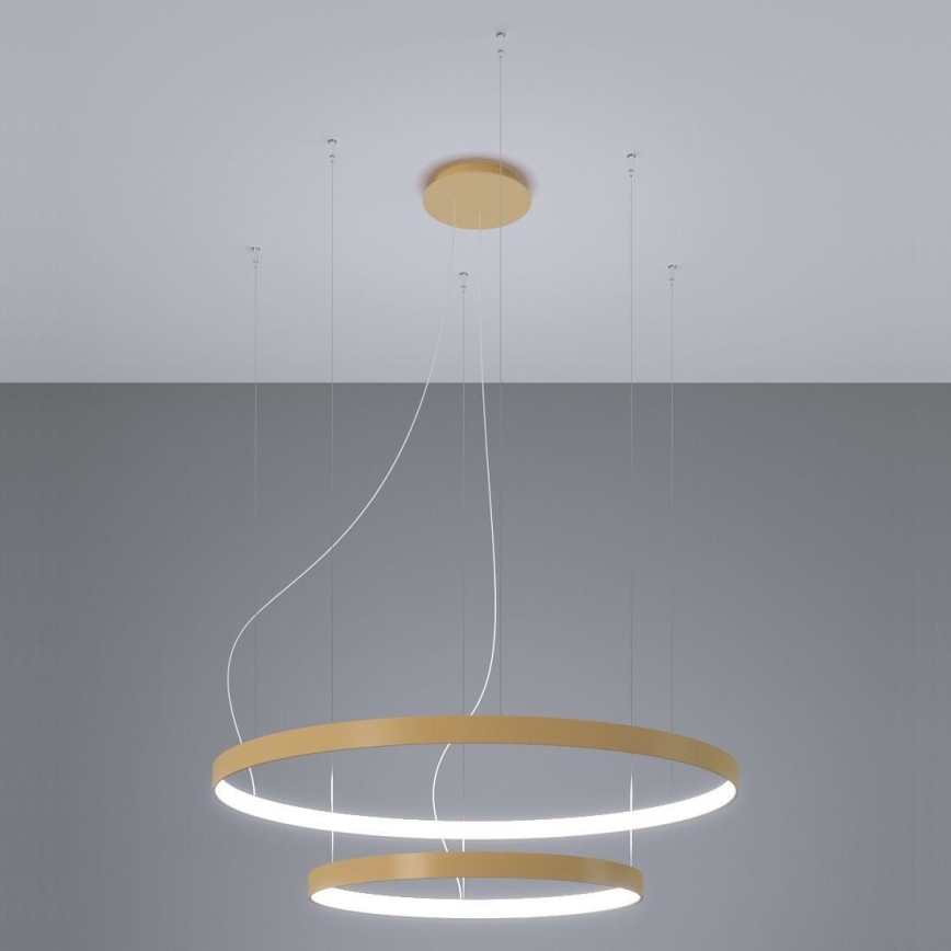 Thoro TH.268 - Suspension filaire RIO LED/80W/230V CRI 95 4000K doré