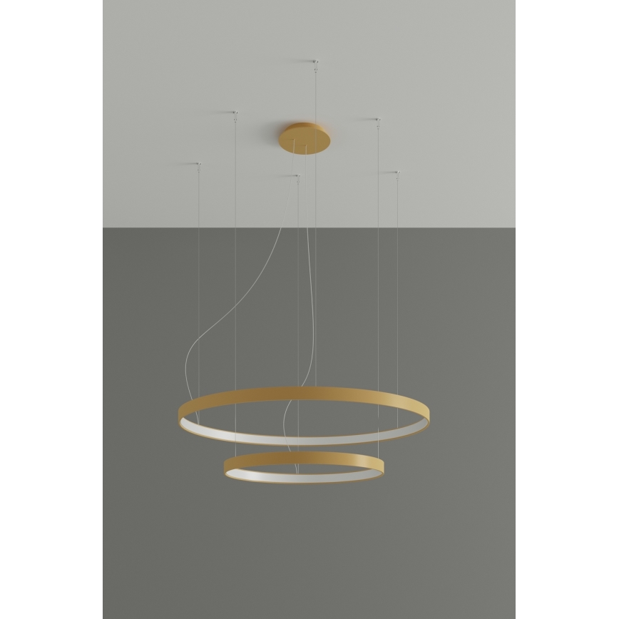 Thoro TH.268 - Suspension filaire RIO LED/80W/230V CRI 95 4000K doré