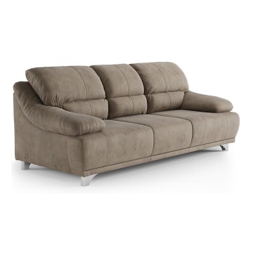 Three-seater sofa RIMINI bruin