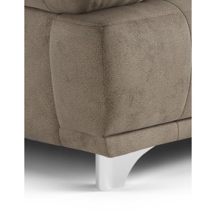 Three-seater sofa RIMINI bruin