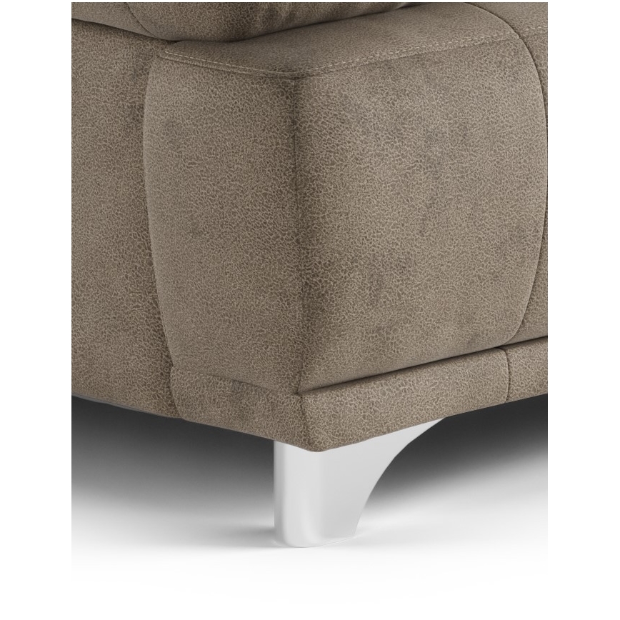 Three-seater sofa RIMINI bruin