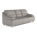 Three-seater sofa RIMINI lichtgrijs