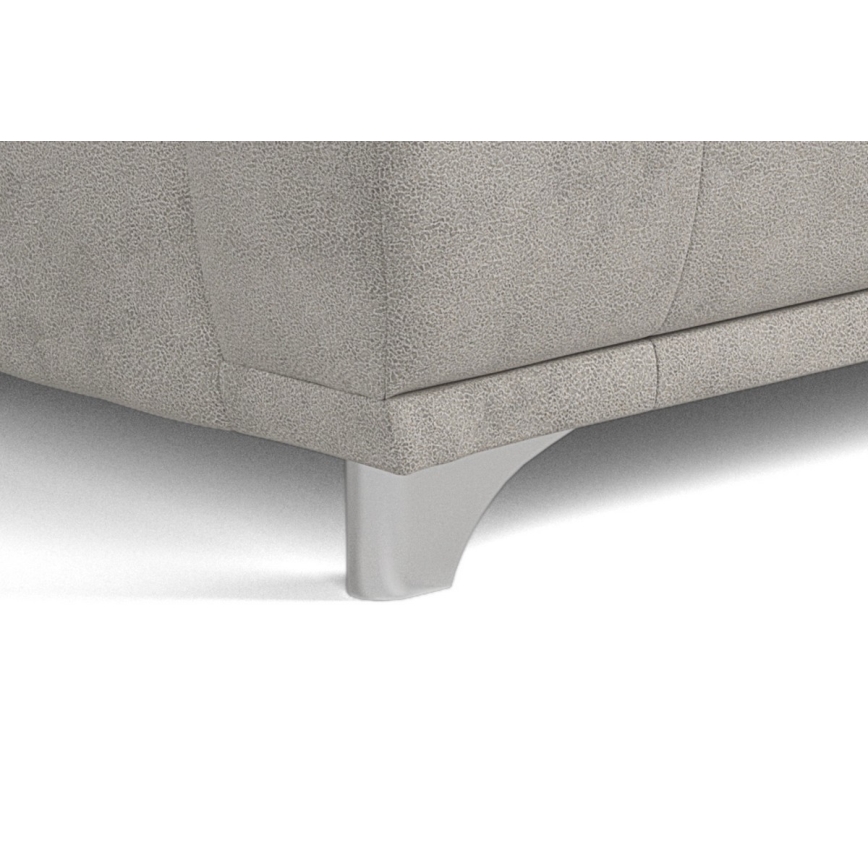 Three-seater sofa RIMINI lichtgrijs