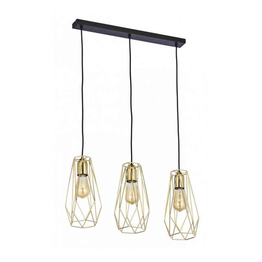 TK Lighting 2698 - Hanglamp aan koord LUGO 3xE27/60W/230V