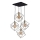 TK Lighting 2778 - Hanglamp aan koord ALAMBRE 4xE27/60W/230V