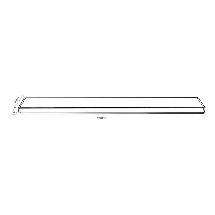 TL-buis T8 2xG13/18W/230V 124 cm