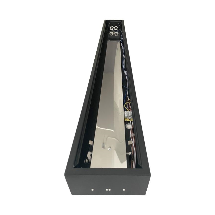 TL-buis T8 2xG13/18W/230V 120 cm zwart