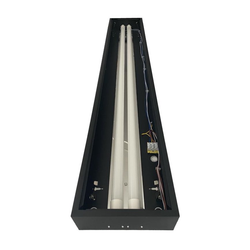 TL-buis T8 2xG13/18W/230V 120 cm zwart